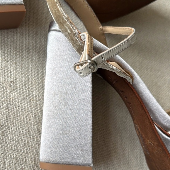 Sexy Free People Brand New Lola Cruz Velvel and Satin Platforms Sandals 7 ♥️ - Picture 11 of 11